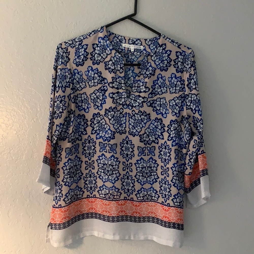 Nice Violet + Claire blouse!  Size medium